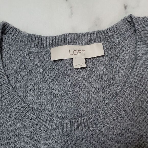 Loft Gray Sweater - Picture 2 of 5